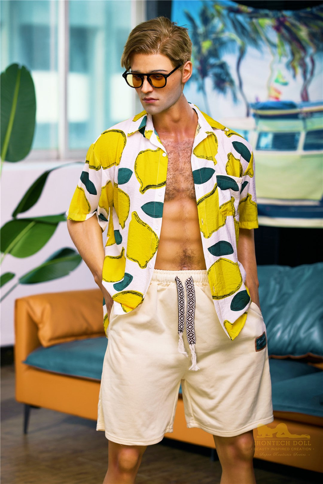 Jack macho muñeca sexual (Irontech Doll 176cm M4 Silicona)