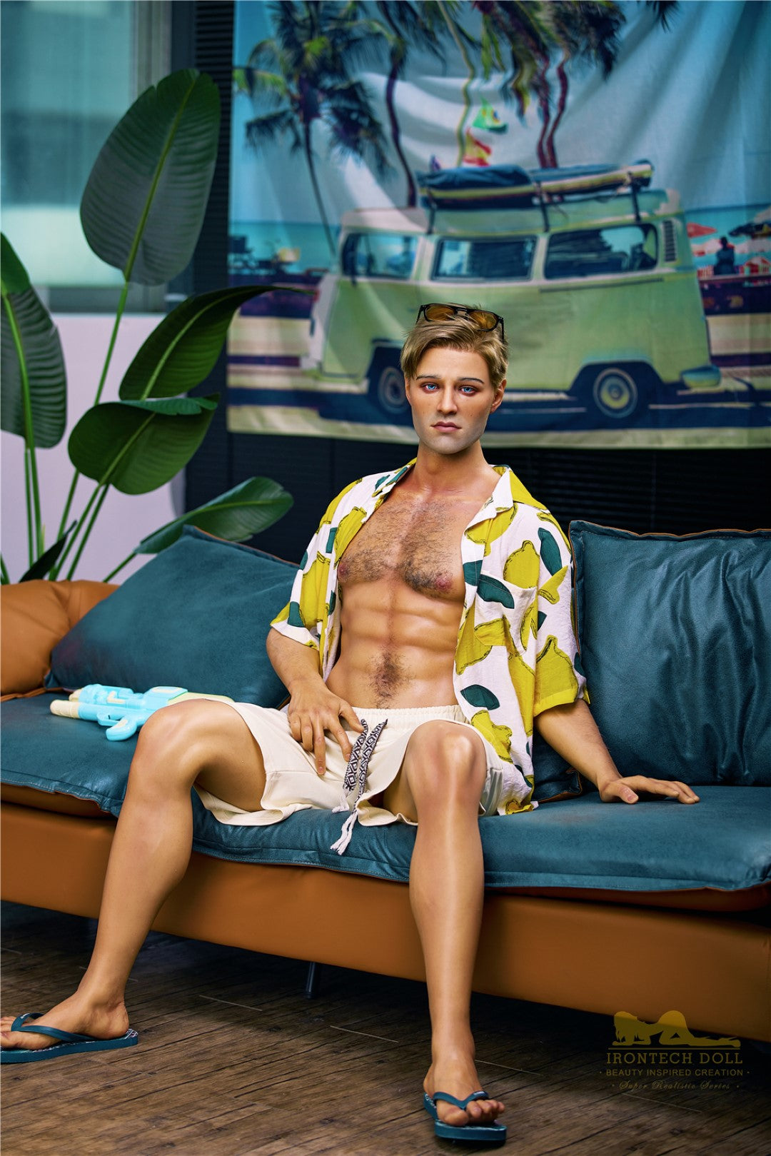 Jack macho muñeca sexual (Irontech Doll 176cm M4 Silicona)
