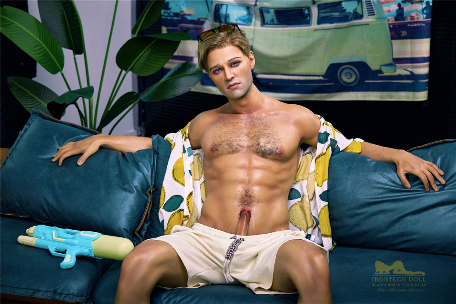 Jack macho muñeca sexual (Irontech Doll 176cm M4 Silicona)
