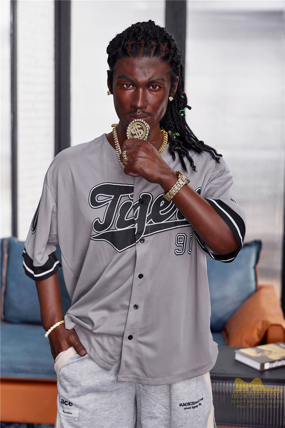 Bill Hombre muñeca sexual (Irontech Doll 170cm M7 Silicona)