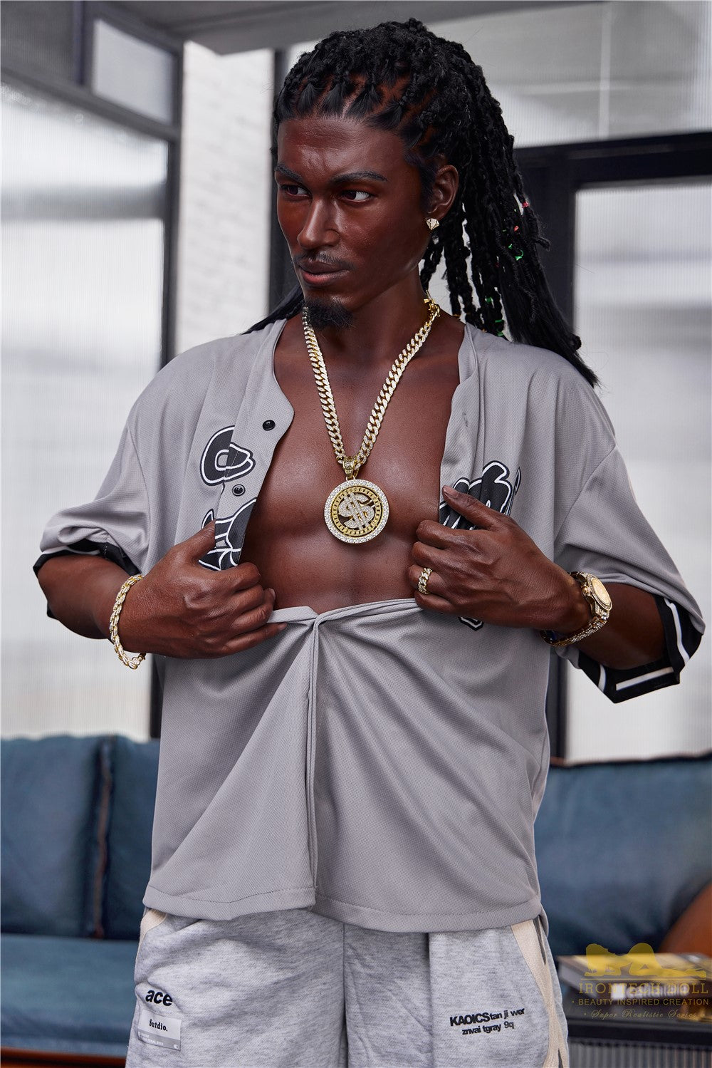 Bill Hombre muñeca sexual (Irontech Doll 170cm M7 Silicona)