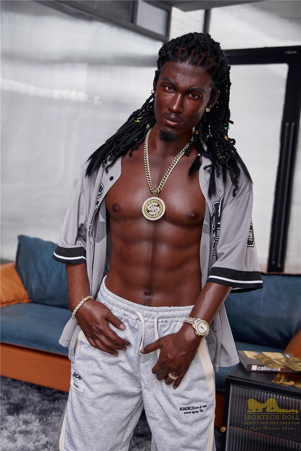 Bill Hombre muñeca sexual (Irontech Doll 170cm M7 Silicona)