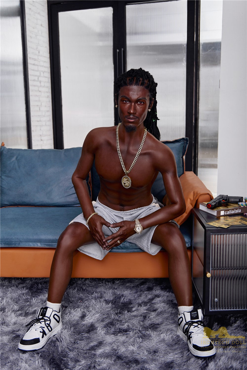 Bill Hombre muñeca sexual (Irontech Doll 170cm M7 Silicona)