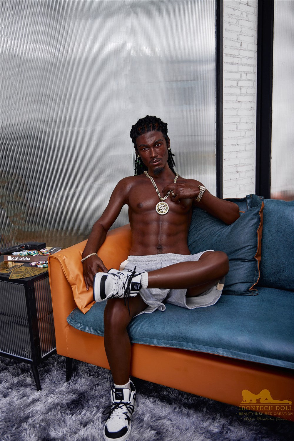Bill Hombre muñeca sexual (Irontech Doll 170cm M7 Silicona)
