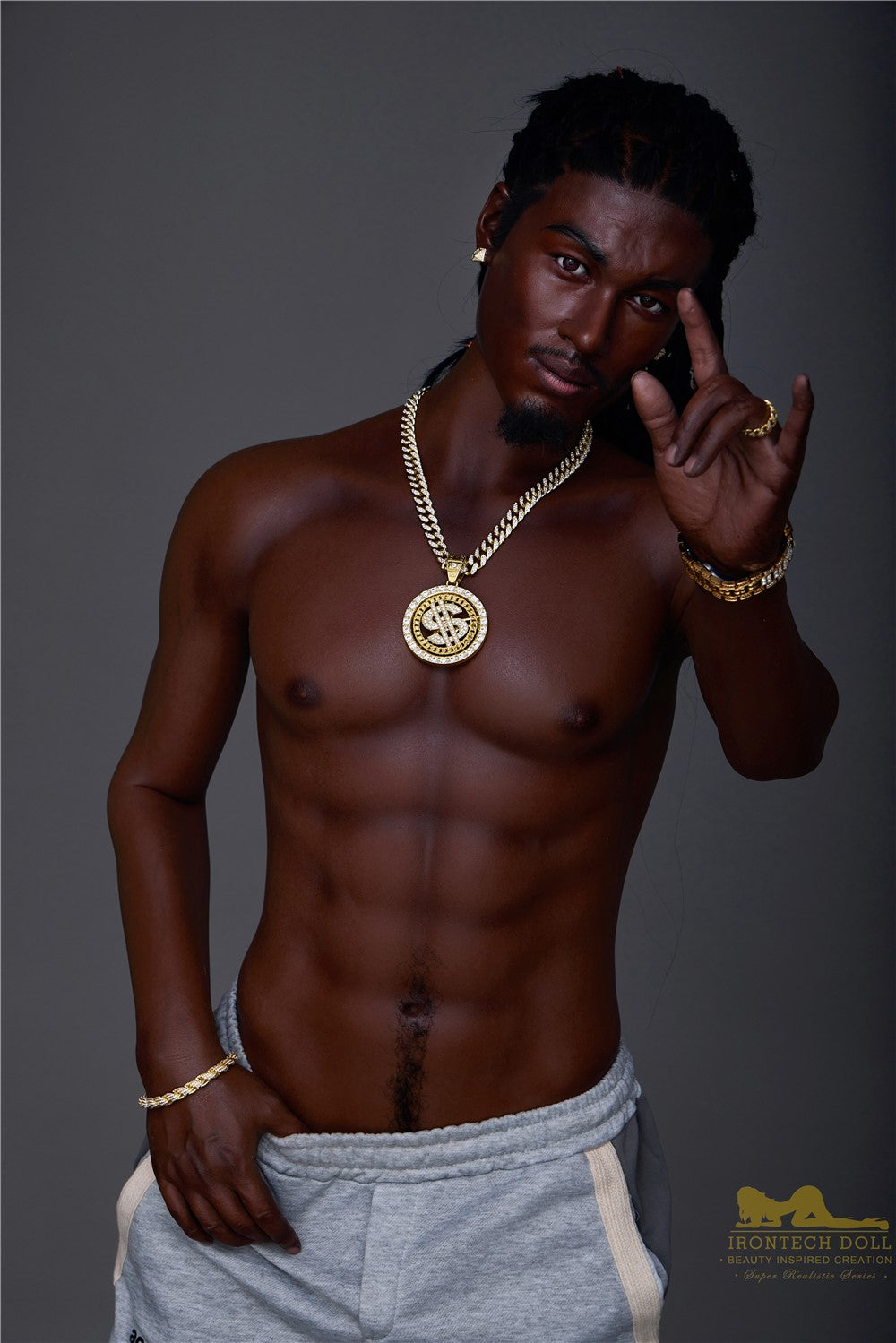 Bill Hombre muñeca sexual (Irontech Doll 170cm M7 Silicona)