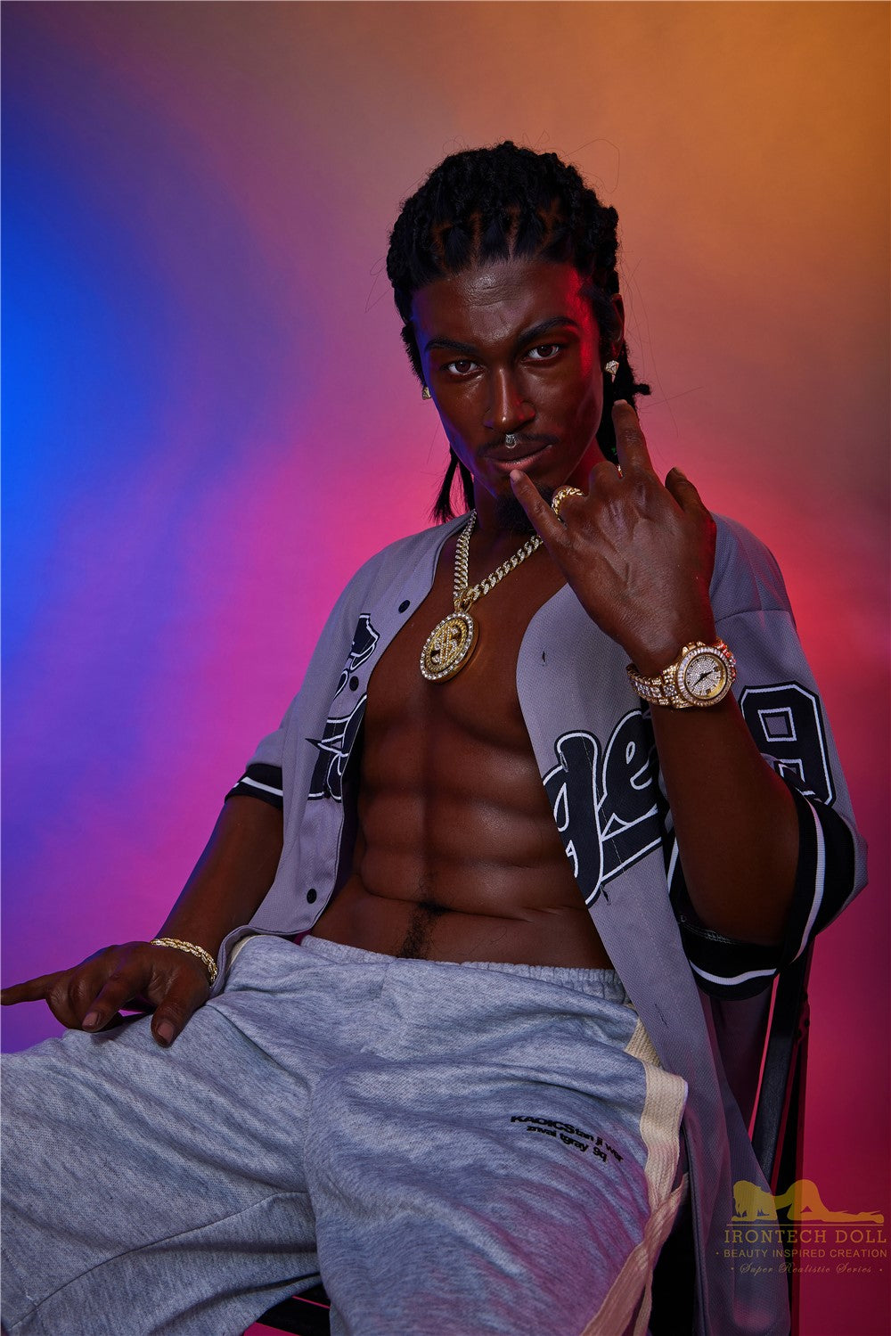 Bill Hombre muñeca sexual (Irontech Doll 170cm M7 Silicona)