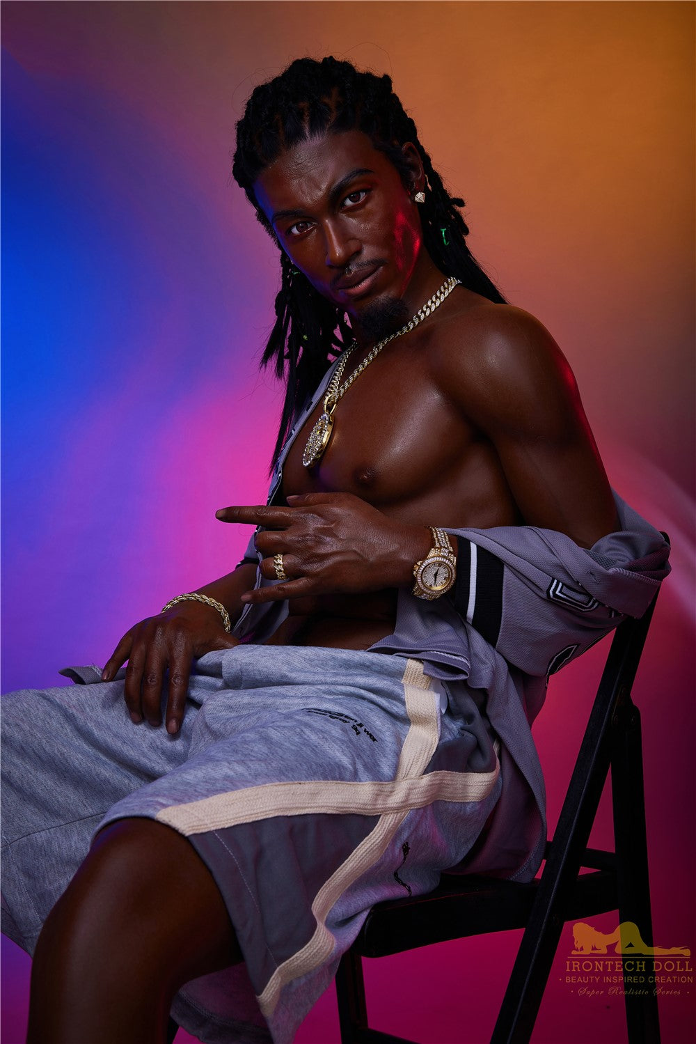 Bill Hombre muñeca sexual (Irontech Doll 170cm M7 Silicona)