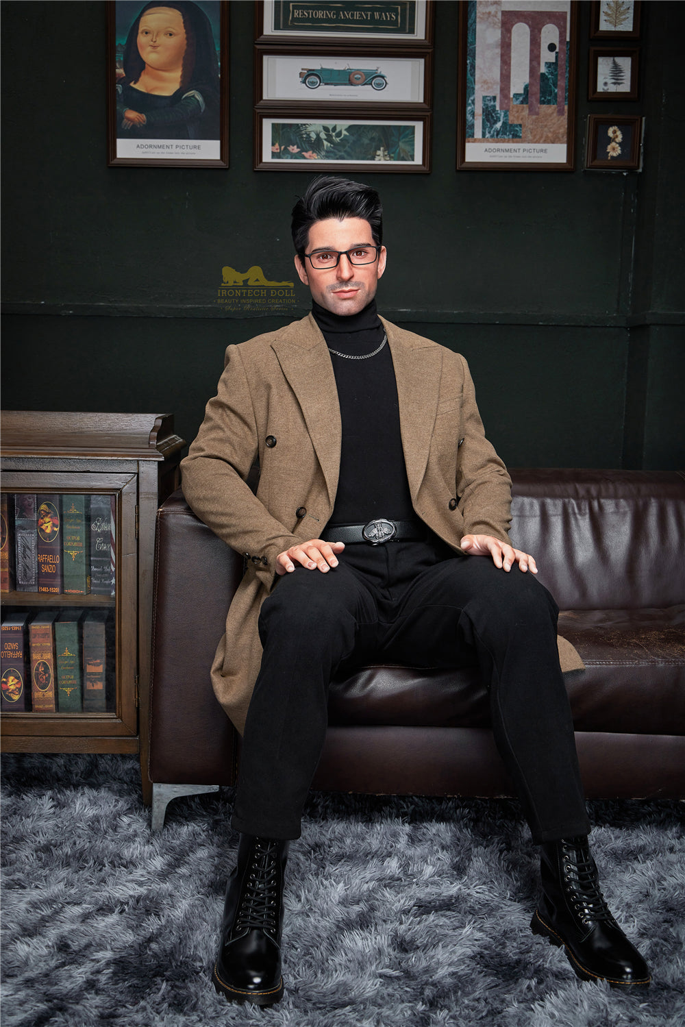 jorge hombre muñeca sexual (Irontech Doll 176cm m3 silicona)