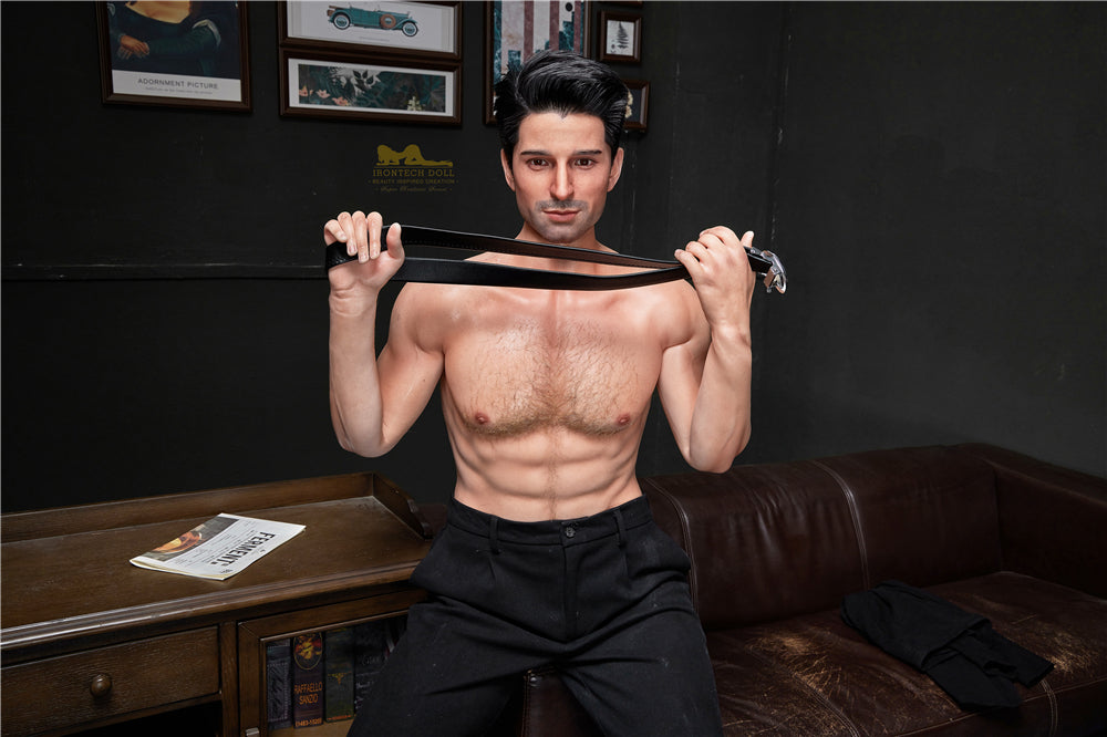 jorge hombre muñeca sexual (Irontech Doll 176cm m3 silicona)
