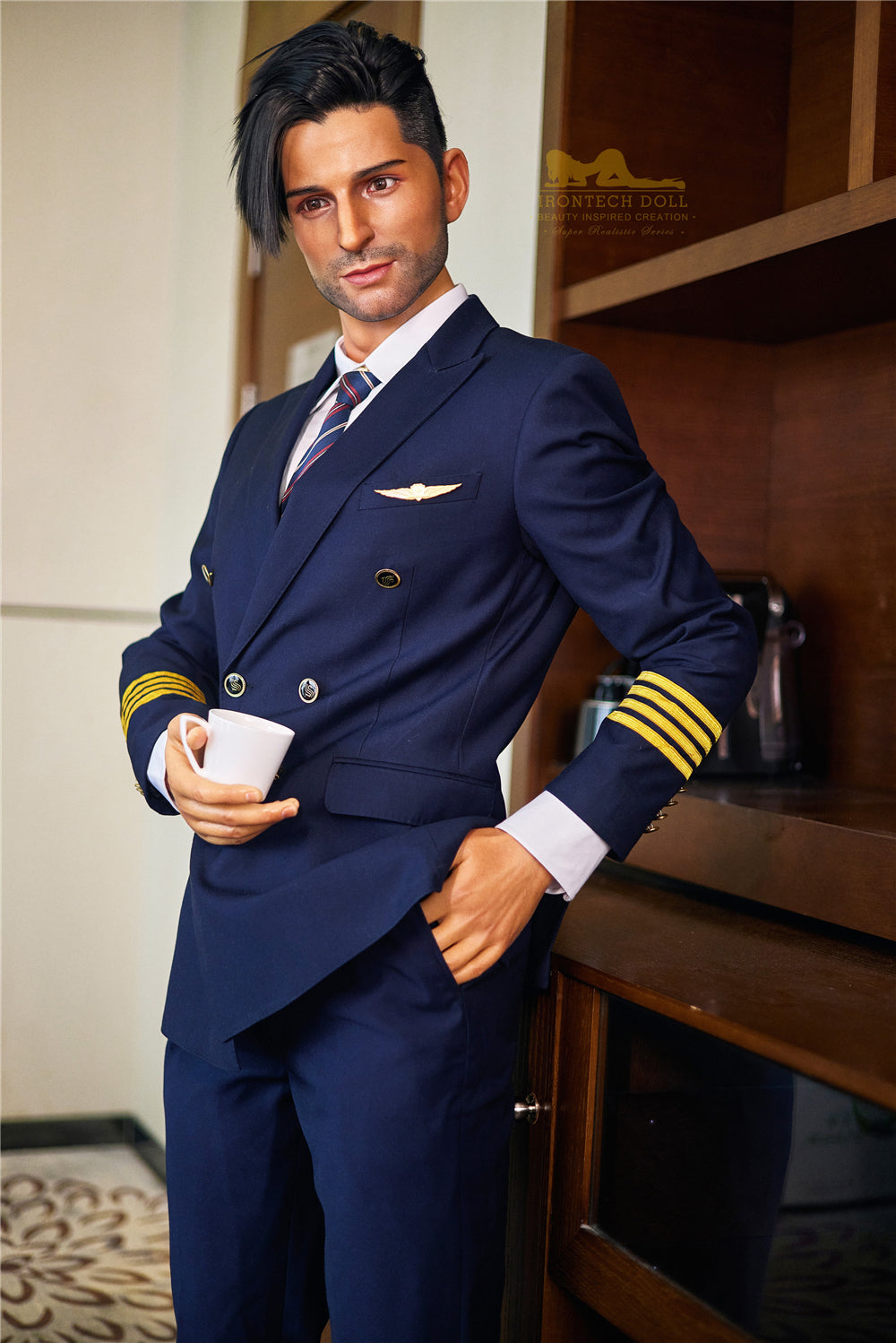 jorge hombre muñeca sexual (Irontech Doll 176cm m3 silicona)