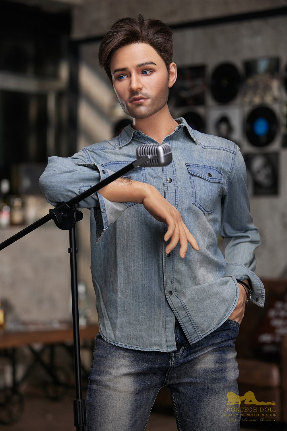 Steve Hombre muñeca sexual (Irontech Doll 170cm M4 Silicona)