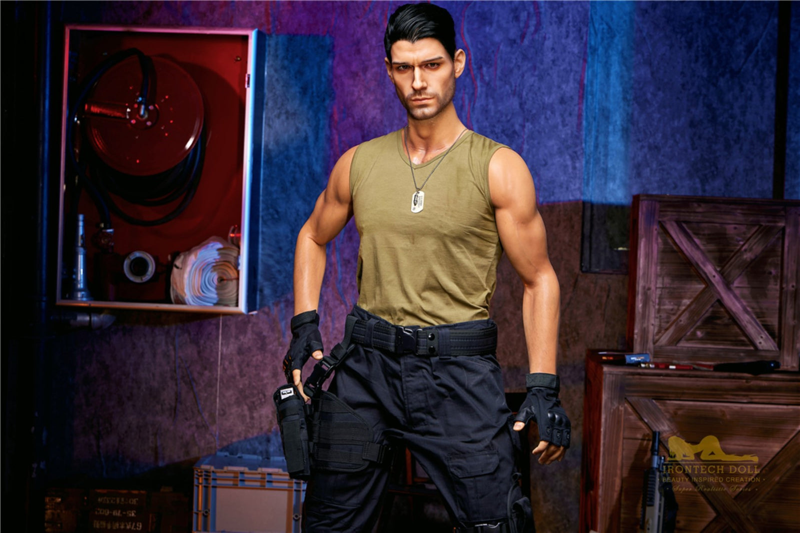 Thomas Hombre muñeca sexual (Irontech Doll 176cm M5 Silicona)