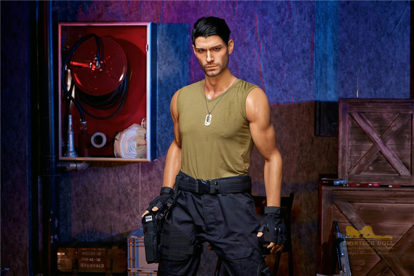 Thomas Hombre muñeca sexual (Irontech Doll 176cm M5 Silicona)