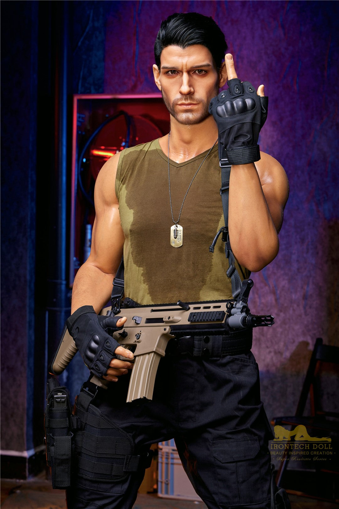 Thomas Hombre muñeca sexual (Irontech Doll 176cm M5 Silicona)