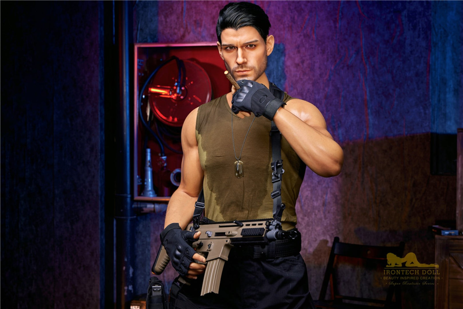 Thomas Hombre muñeca sexual (Irontech Doll 176cm M5 Silicona)