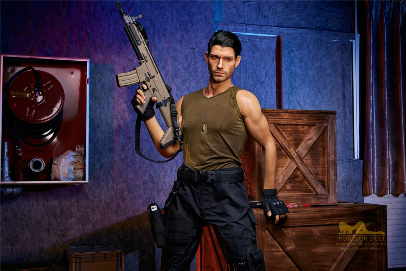 Thomas Hombre muñeca sexual (Irontech Doll 176cm M5 Silicona)