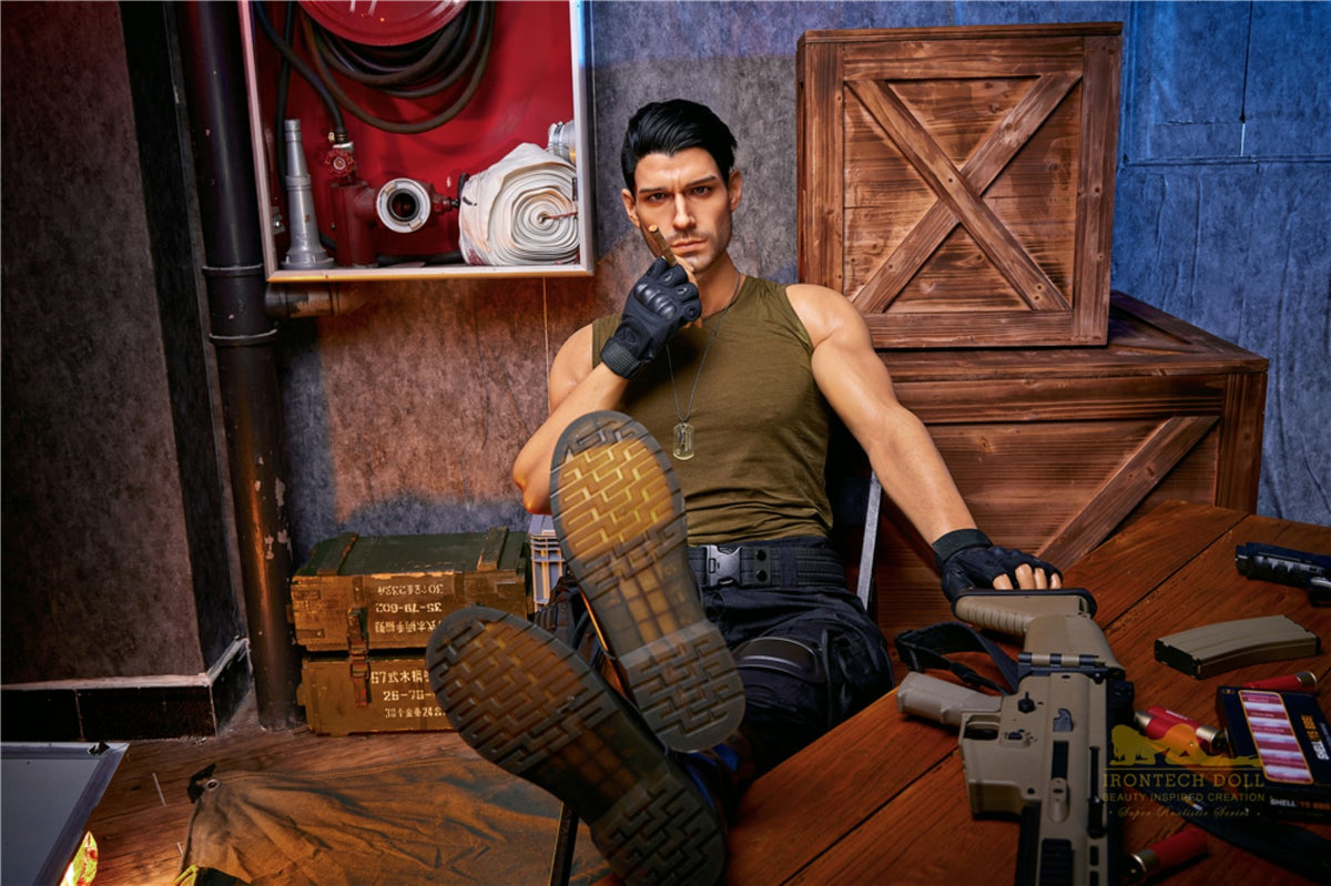 Thomas Hombre muñeca sexual (Irontech Doll 176cm M5 Silicona)