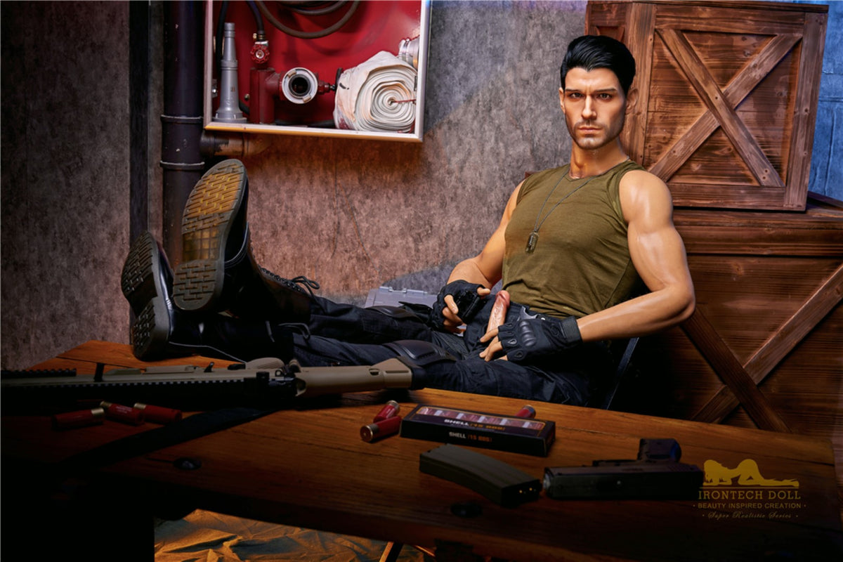 Thomas Hombre muñeca sexual (Irontech Doll 176cm M5 Silicona)