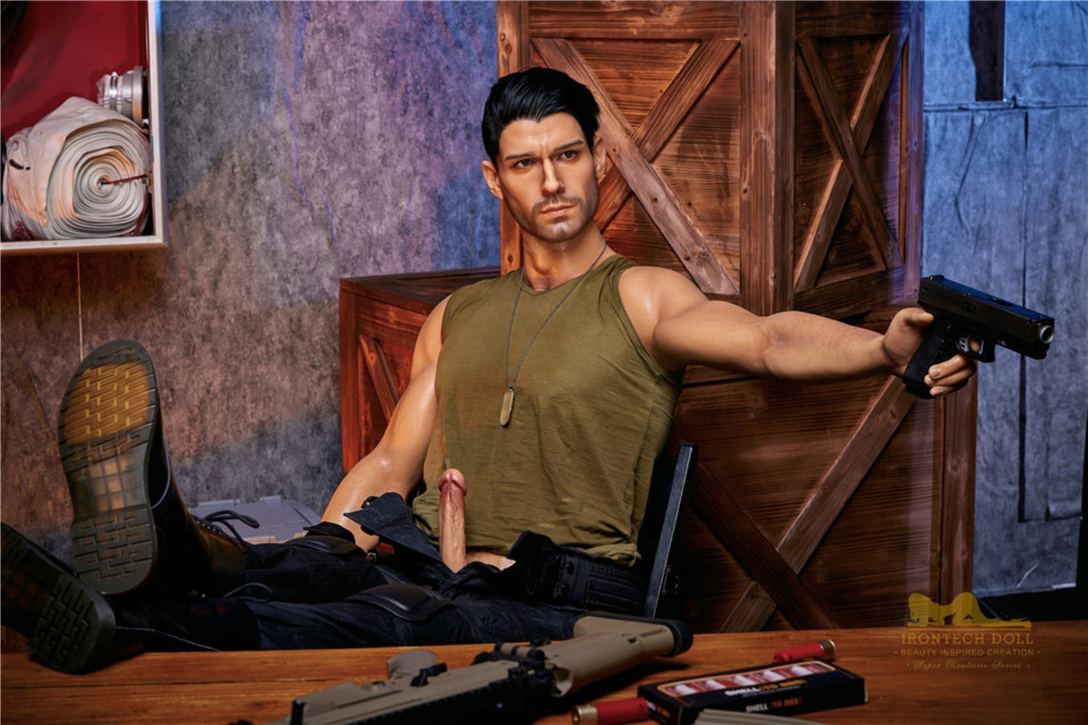 Thomas Hombre muñeca sexual (Irontech Doll 176cm M5 Silicona)
