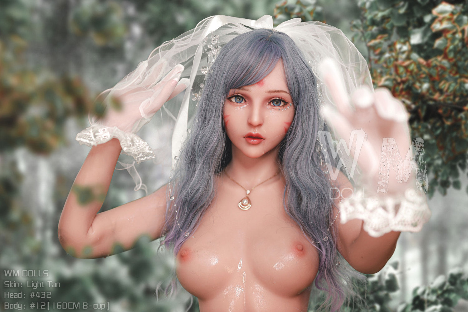 Alisia muñeca sexual (WM-Doll 160 cm B-CUP #432 TPE)