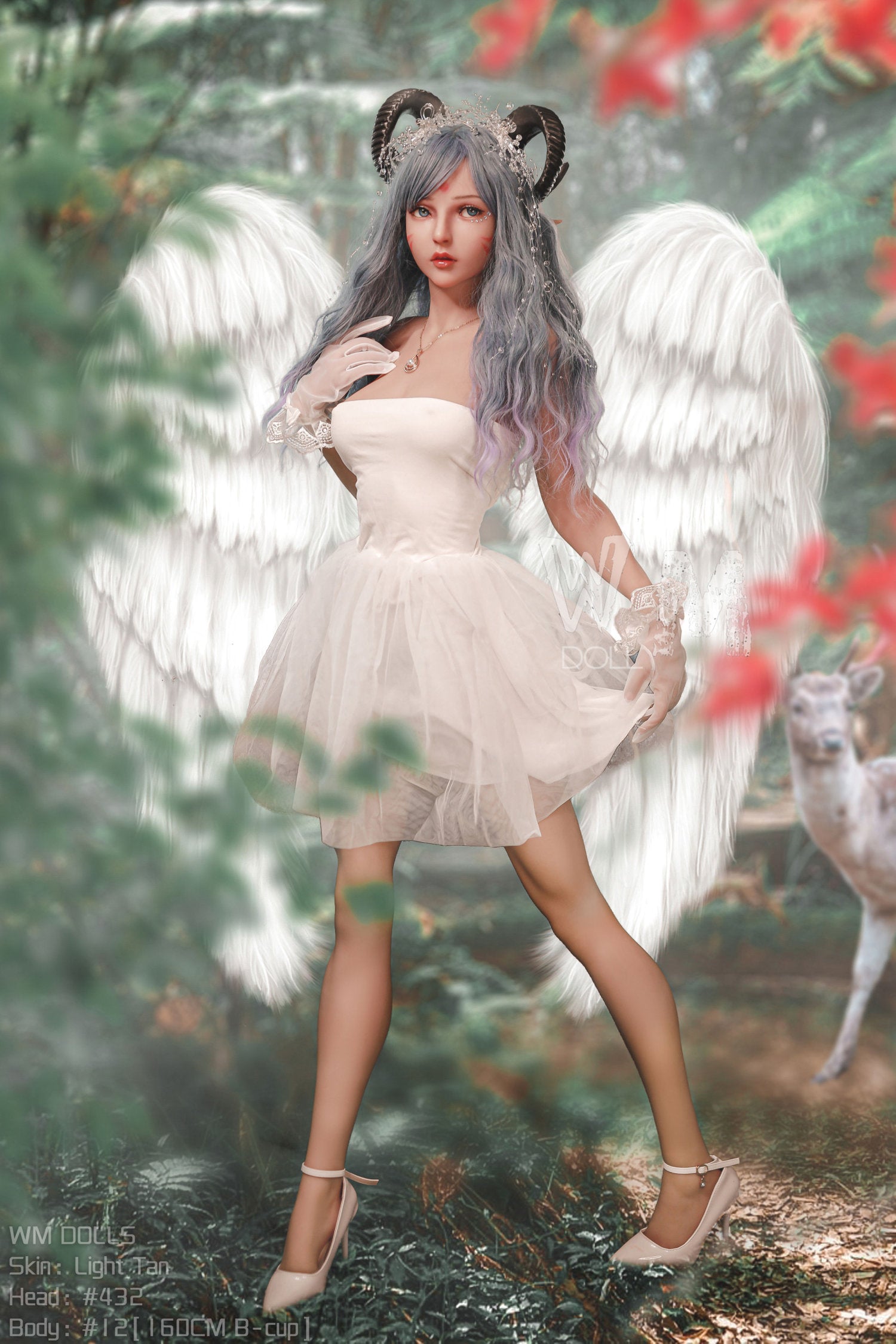 Alisia muñeca sexual (WM-Doll 160 cm B-CUP #432 TPE)