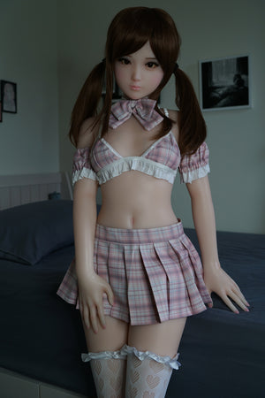 Aika muñeca sexual (Piper Doll Silicona A-Cup de 130 cm)