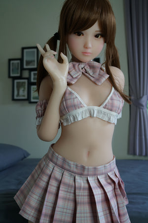 Aika muñeca sexual (Piper Doll Silicona A-Cup de 130 cm)