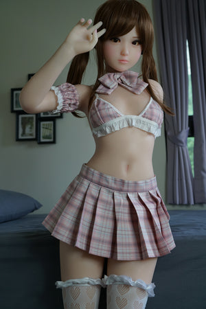 Aika muñeca sexual (Piper Doll Silicona A-Cup de 130 cm)