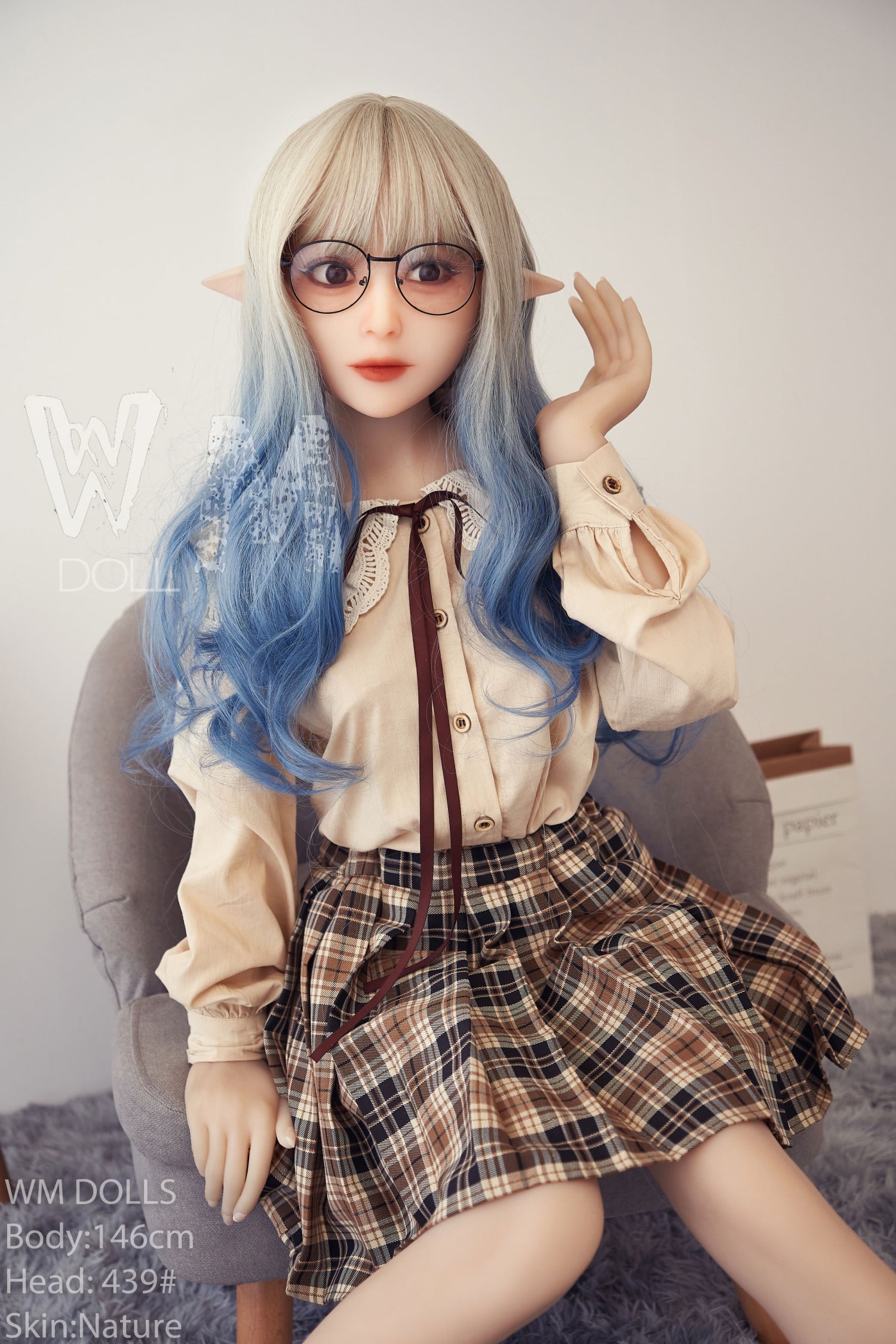 Akari muñeca sexual (WM-Doll 146cm C-Kupa #439 TPE)