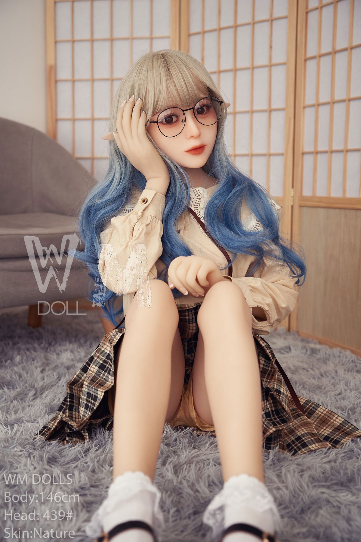 Akari muñeca sexual (WM-Doll 146cm C-Kupa #439 TPE)