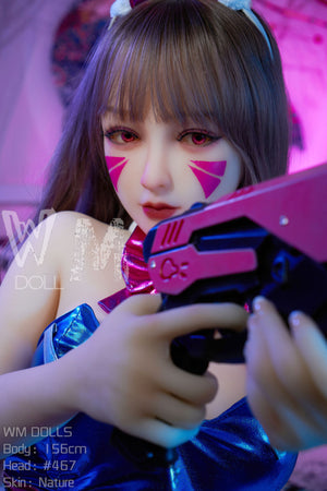 D.VA muñeca sexual (WM-Doll 156cm C-CUP #467 TPE)