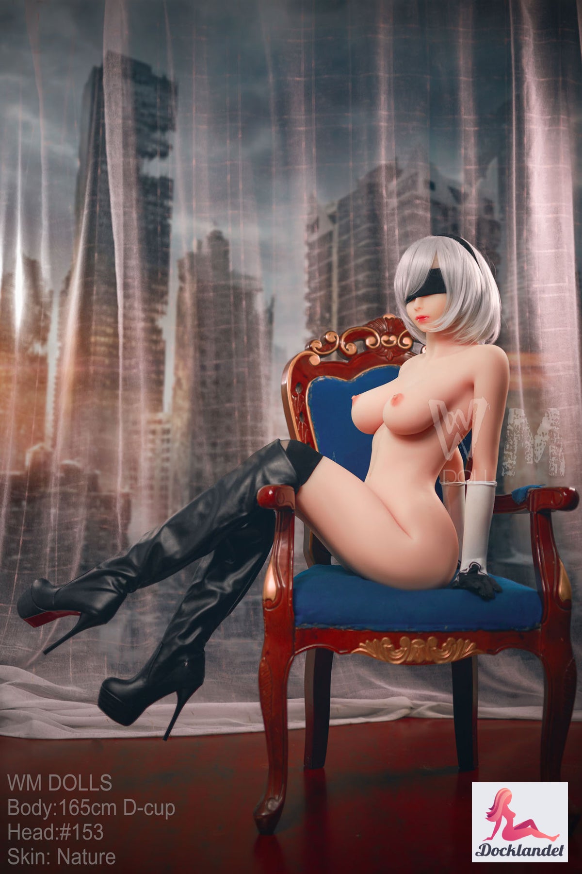 yorha 2b muñeca sexual (WM-Doll 165 cm D-Kupa #153 TPE)