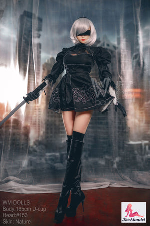 Yorha 2b muñeca sexual (Wm-Doll 165cm D-Kupa #153 TPE)