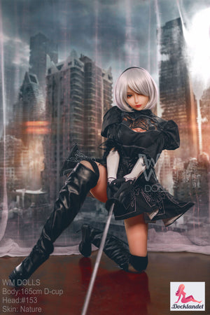 Yorha 2b muñeca sexual (Wm-Doll 165cm D-Kupa #153 TPE)