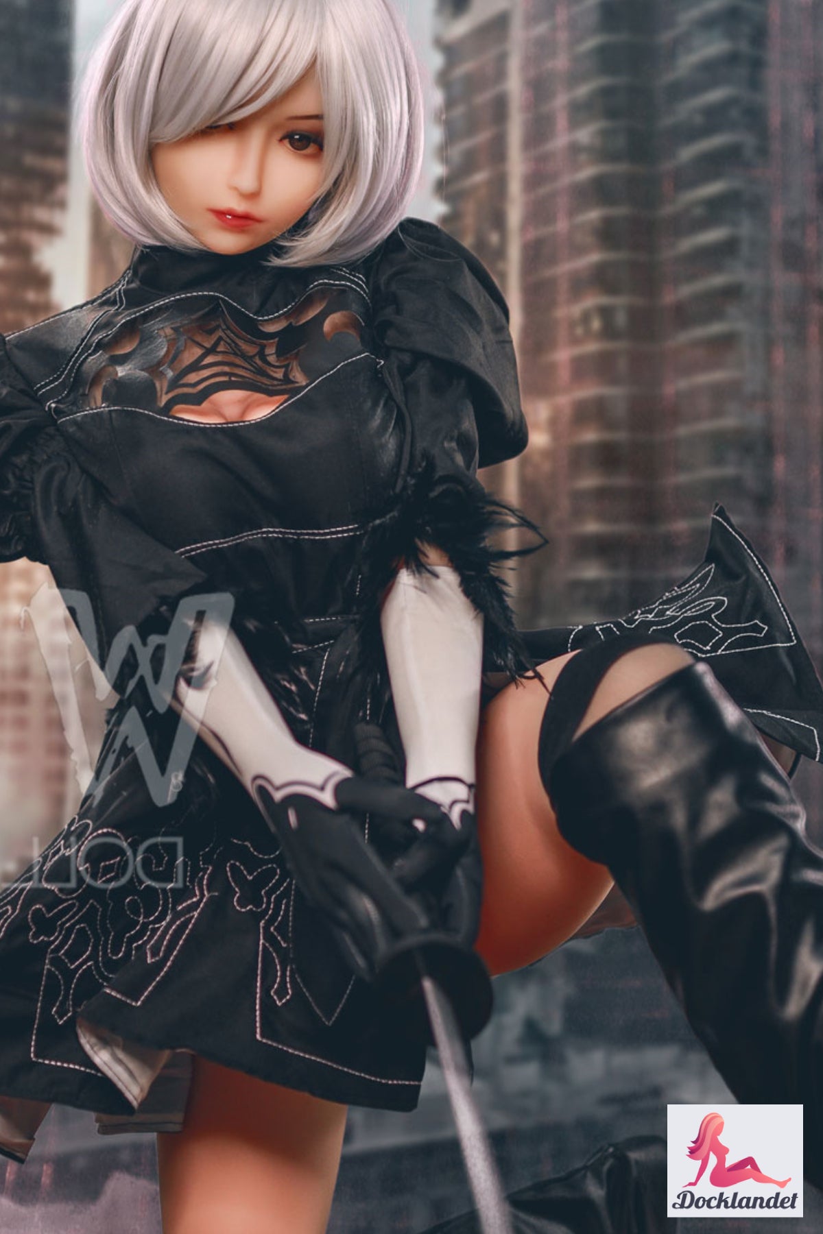 yorha 2b muñeca sexual (WM-Doll 165 cm D-Kupa #153 TPE)