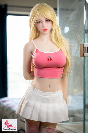 Melina muñeca sexual (Aibei Doll TPE de 160 cm de copa)