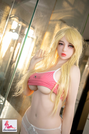 Melina muñeca sexual (Aibei Doll TPE de 160 cm de copa)
