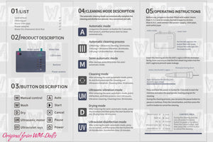 Máquina de limpieza inteligente (muñeca WM)