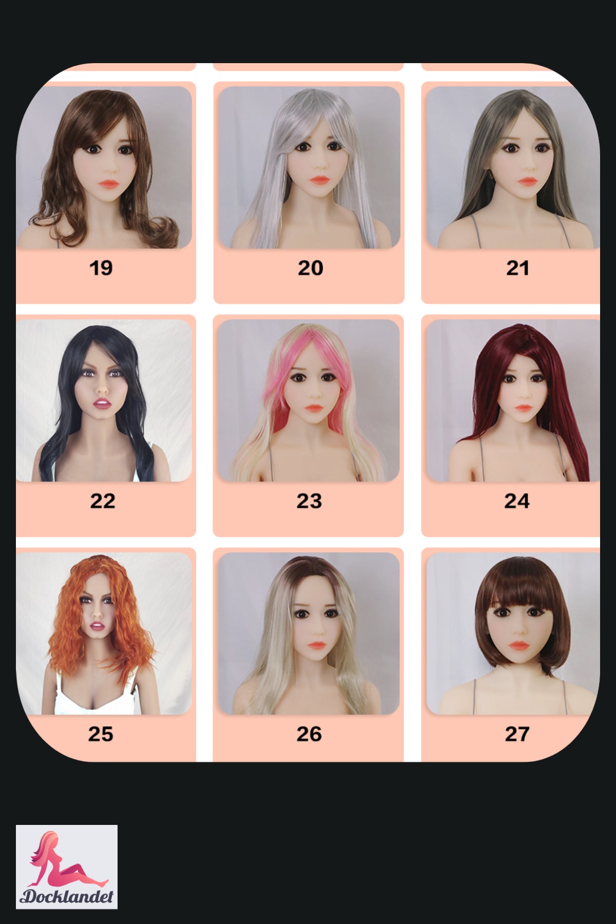 Peluca (elige entre 94 diferentes)