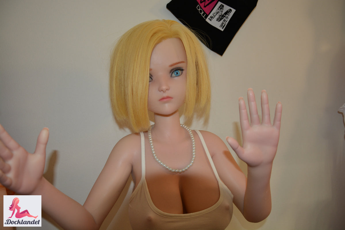 Lazuli Android 18 Sex doll (Irokebijin 140cm e-cup TPE/silicone)