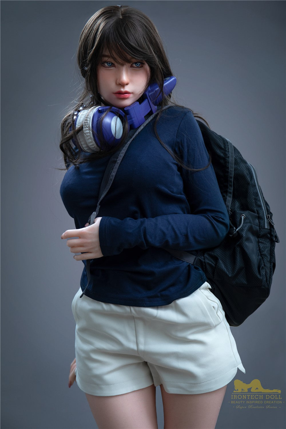 Mikasa muñeca sexual (Irontech Doll 166cm Copa C S10 Silicona)