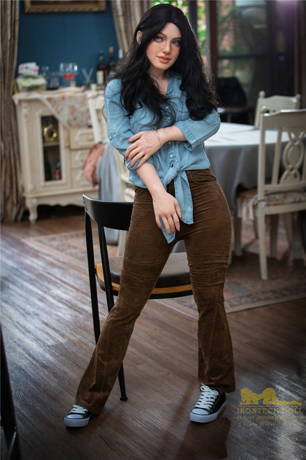 Marley muñeca sexual (Irontech Doll 152 cm Copa A S27 Silicona)