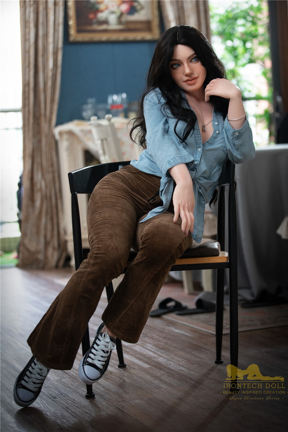 Marley muñeca sexual (Irontech Doll 152 cm Copa A S27 Silicona)