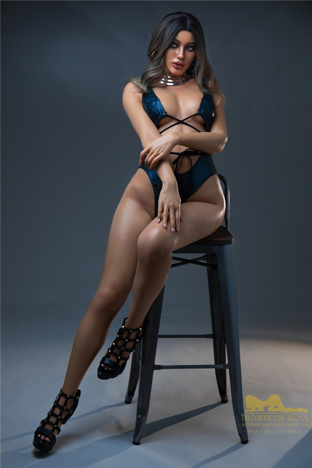 malika muñeca sexual (Irontech Doll 166cm Copa B S28 Silicona)