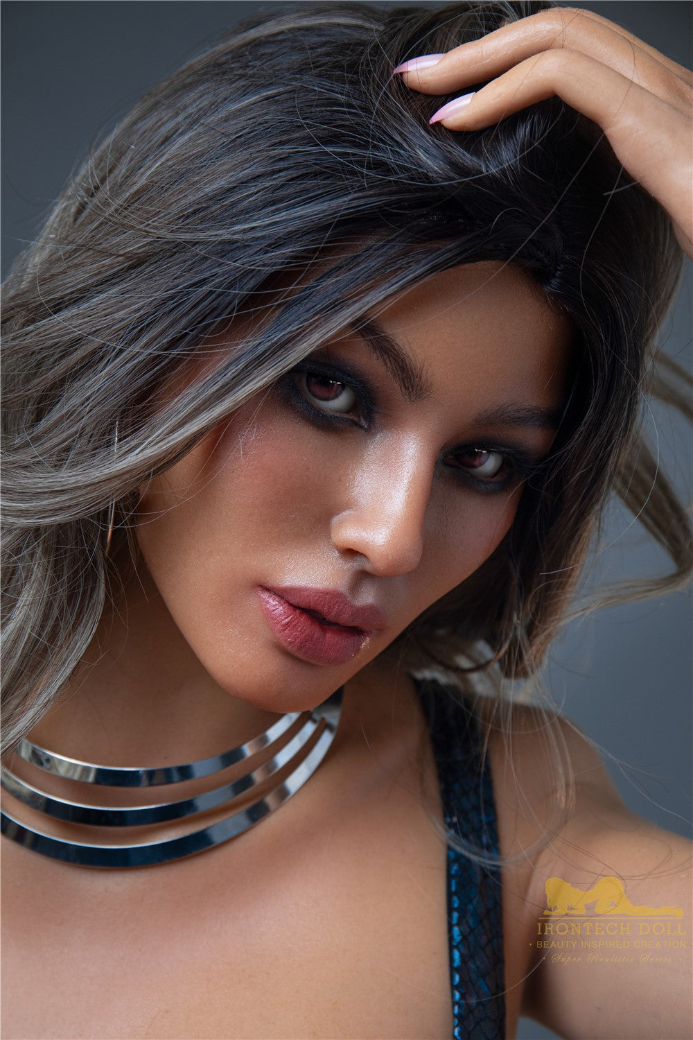 malika muñeca sexual (Irontech Doll 166cm Copa B S28 Silicona)