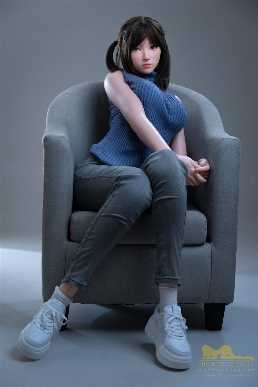 Miyuki muñeca sexual (Irontech Doll 166 cm Copa C S24 Silicona)