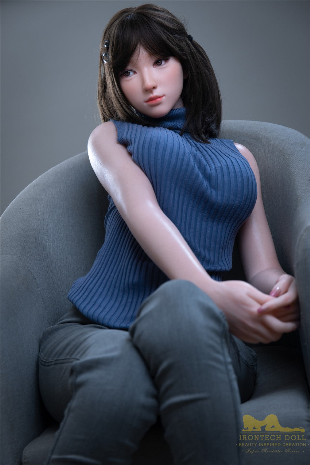 Miyuki muñeca sexual (Irontech Doll 166 cm Copa C S24 Silicona)