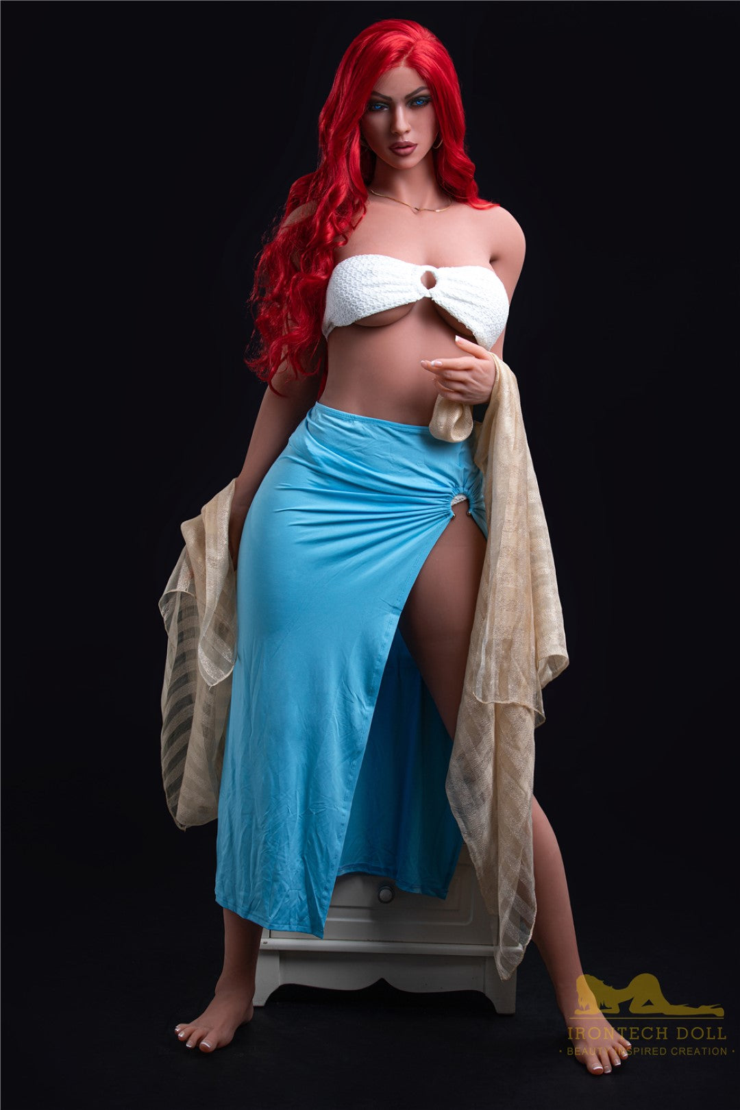 Carmín muñeca sexual (Irontech Doll Copa D de 171 cm #85 TPE)