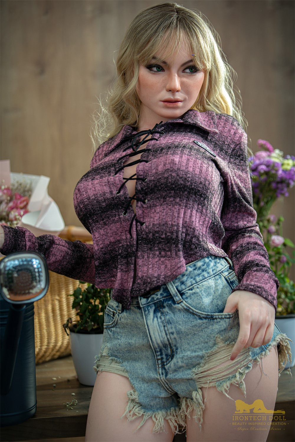María muñeca sexual (Irontech Doll 165cm Copa F S22 Silicona)