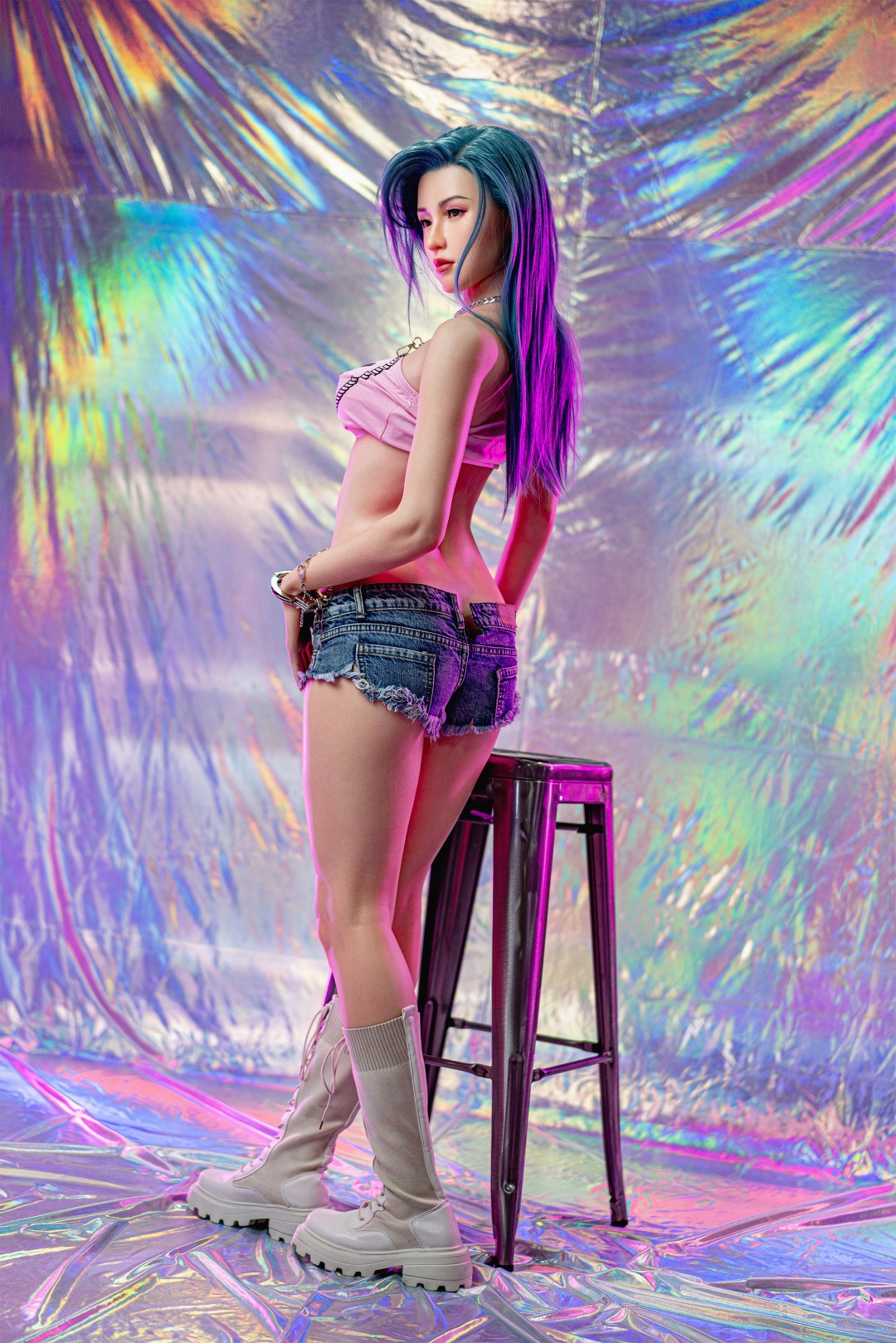 cornalina muñeca sexual (Zelex 170cm Copa C GE07 Silicona)